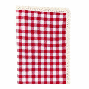 رومیزی مدل چهارخانه کد 01 سایز 100×140 سانتی‌متر