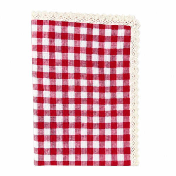 رومیزی مدل چهارخانه کد 01 سایز 100×140 سانتی‌متر - Image 1