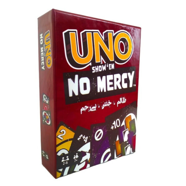 بازی فکری مدل بردکده Uno No Mercy - Image 1