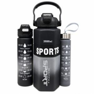 قمقمه مدل سه قلو SPORT گنجایش 2000 میلی لیتر بسته 3 عددی