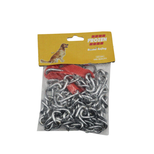 بند قلاده سگ فروزن مدل زنجیری کد YP-6MM - Image 1