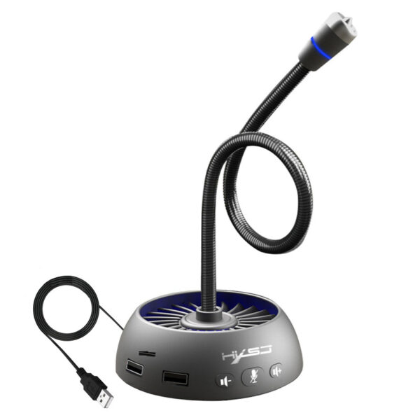 میکروفن رومیزی اچ اکس اس جی مدل F15 با درگاه اتصال USB - Image 1