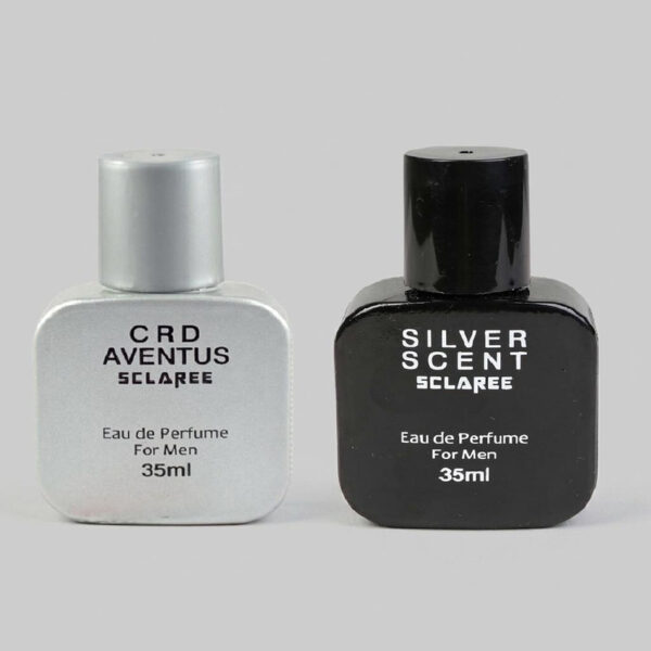 عطر جیبی مردانه اسکلاره مدل CRD Aventus حجم 35 میلی لیتر به همراه عطر جیبی مردانه مدل Silver Scent - Image 1