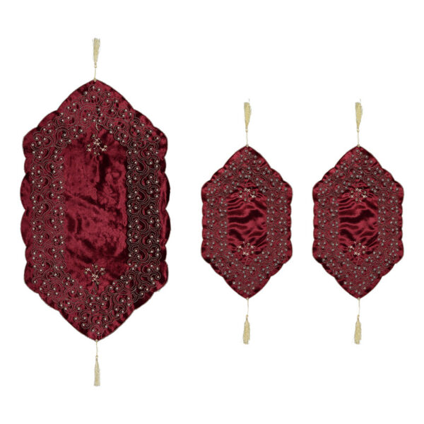 رومیزی مدل مروارید کد RSMOR1 مجموعه 3 عددی - Image 1