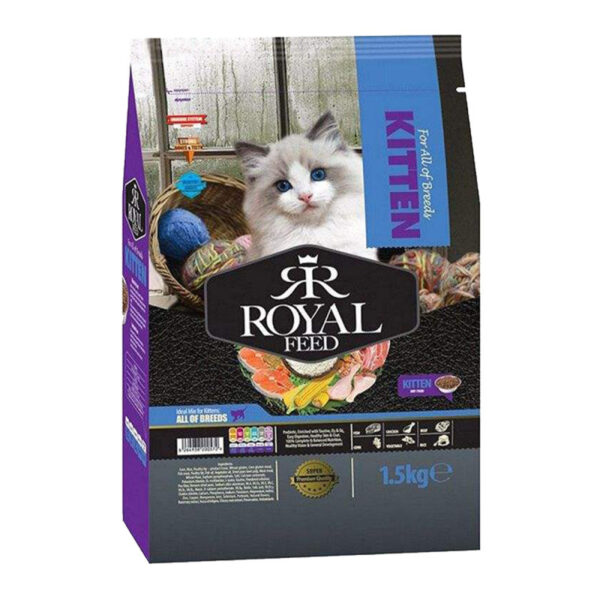 غذا خشک گربه رویال فید مدل KITTEN وزن 1.5 کیلوگرم - Image 1