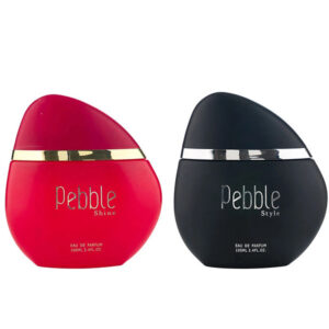 ست ادو پرفیوم مردانه ماریاژ مدل pebble style  با رایحه تلخ حجم 100 میلی لیتر و ادوپرفیوم زنانه ماریاژ مدل Pebble Shine با رایحه شیرین حجم 100 میلی‌لیتر