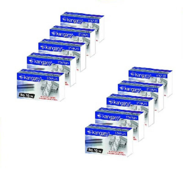 سوزن منگنه کانگرو کد 01 سایز 10 بسته 10 عددی - Image 1