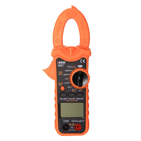 کلمپ آمپر متر ویکتور مدل 606C plus - Image 1