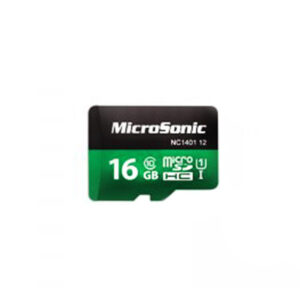 کارت حافظه microSDHC میکروسونیک مدل HC کلاس 10 استاندارد UHS-I U1 سرعت 90MBps ظرفیت 16 گیگابایت