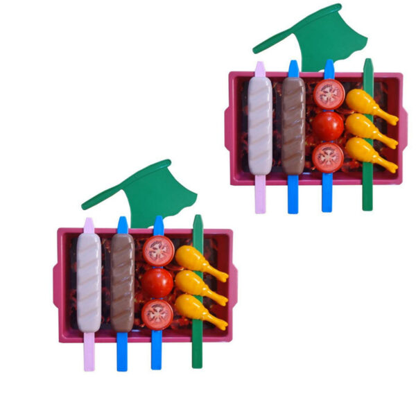 اسباب بازی زینتی مدل منقل و باربیکیو بسته دو عددی - Image 1