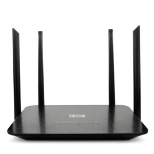 مودم روتر بی‌سیم 4G LTE بیرلینک مدل BL450 با 4 آنتن خارجی 5 دسی‌بلی، 5 پورت LAN و یک پورت WAN، پشتیبانی از VPN، SMS و اتصال اینترنت کابلی