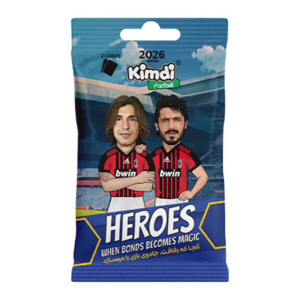 اسباب بازی شانسی کیمدی مدل 2026 Heroes مجموعه 24 عددی - Image 1