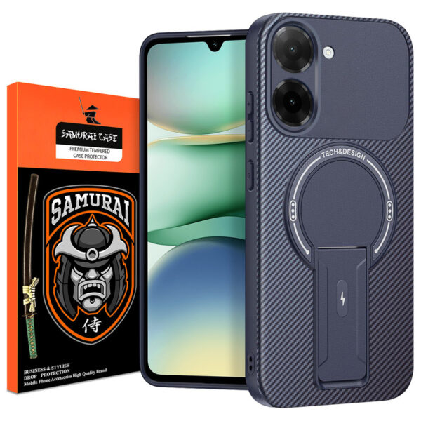کاور سامورایی مدل Carbon Stand مناسب برای گوشی موبایل شیائومی Redmi A5 / Poco C71 - Image 1