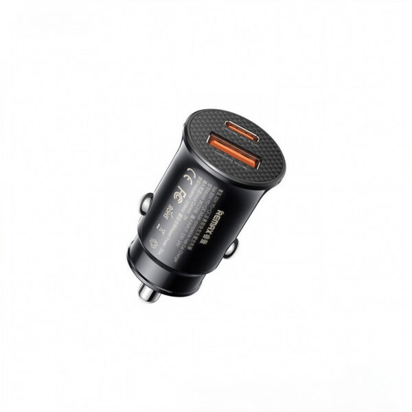 شارژر فندکی 30 وات دو پورت ریمکس مدل RCC358 - Image 1