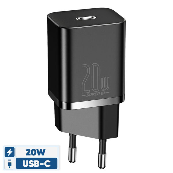 شارژر دیواری 20 وات بیسوس مدل CCCJGCE - Image 1