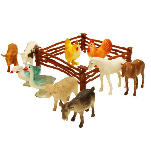 فیگور نیکی تویز طرح حیوانات اهلی مدل FARM ANIMALS بسته 14 عددی - Image 1