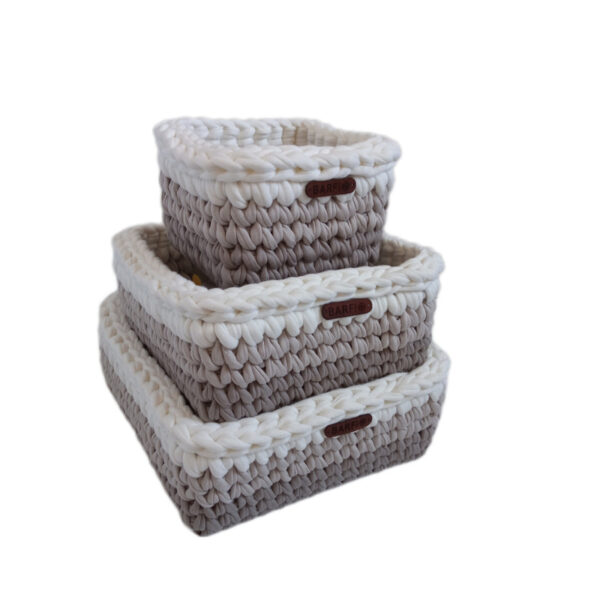 سبد وسایل کودک مدل Baby box بسته 3 عددی - Image 1