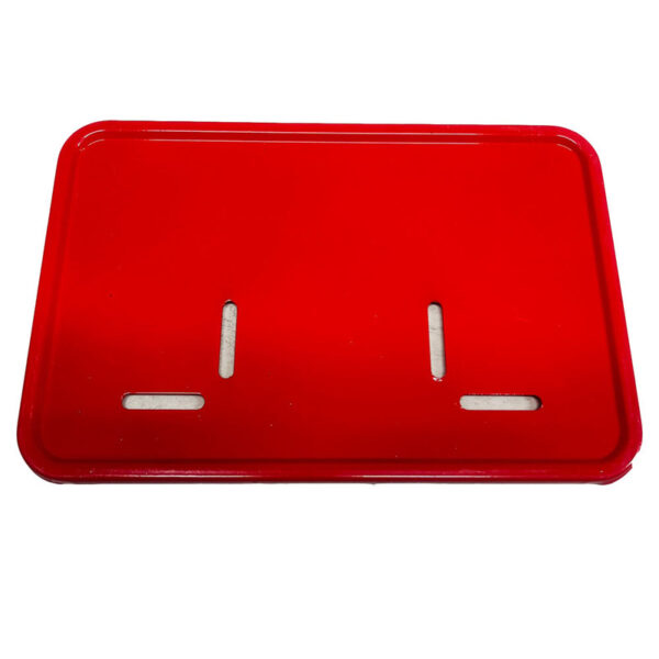 قاب پلاک موتور سیکلت وارون مدل فلزی کد W-118-RD - Image 1