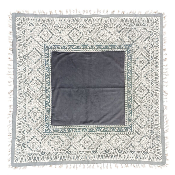 رومیزی مخمل مدل سنتی - Image 1