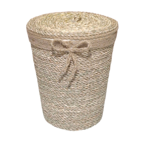 سطل زباله حصیر بافی کد 015 - Image 1