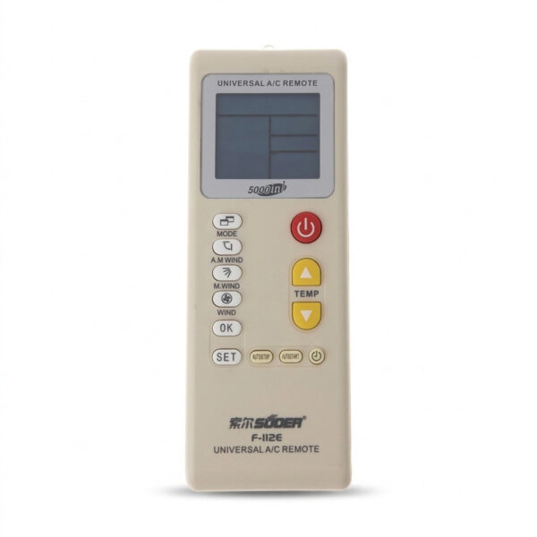 ریموت کنترل کولر گازی همه کاره مدل F112E - Image 1