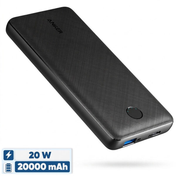 پاوربانک 20 وات انکر مدل A1287 ظرفیت 20000 میلی آمپر ساعت - Image 1