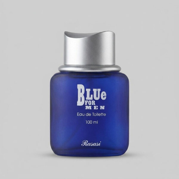 ادو تویلت مردانه رساسی مدل Blue for men با رایحه خنک و تند حجم 100 میلی لیتر - Image 1