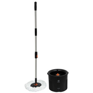 سطل و طی زمین شوی دبلیو اس مدل چرخشی دو مرحله ای کد RM-WS300