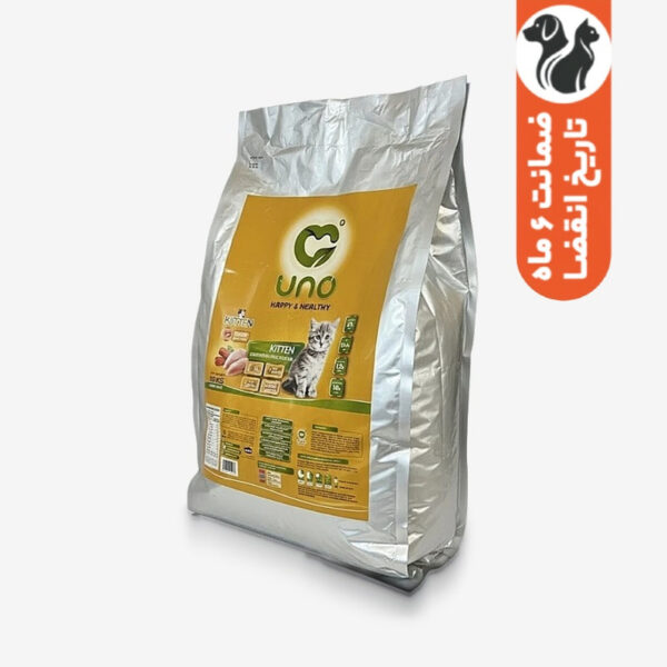 غذا خشک گربه نابالغ اونو مدل Kitten طعم مرغ و هویج وزن 10000 گرم - Image 1