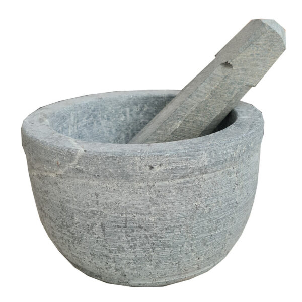 هاون سنگی مدل دسته دار گرد - Image 1