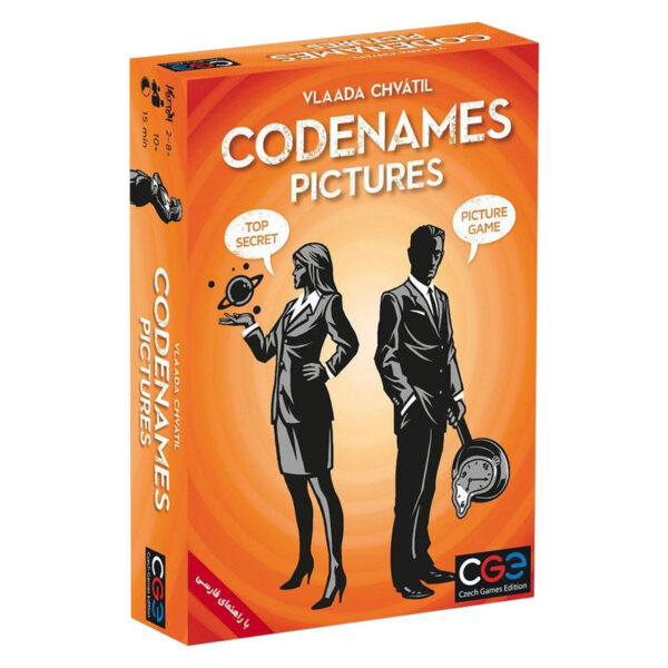 بازی فکری سی جی ای مدل Codenames Pictures نسخه فارسی - Image 1